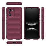 OnePlus Nord CE5 - EIDERWOOD Fleksibelt Plastik Cover - Mørkerød