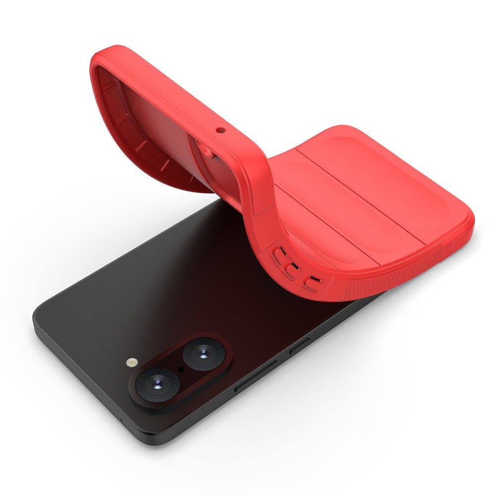 OnePlus Nord CE5 - EIDERWOOD Fleksibelt Plastik Cover - Rød