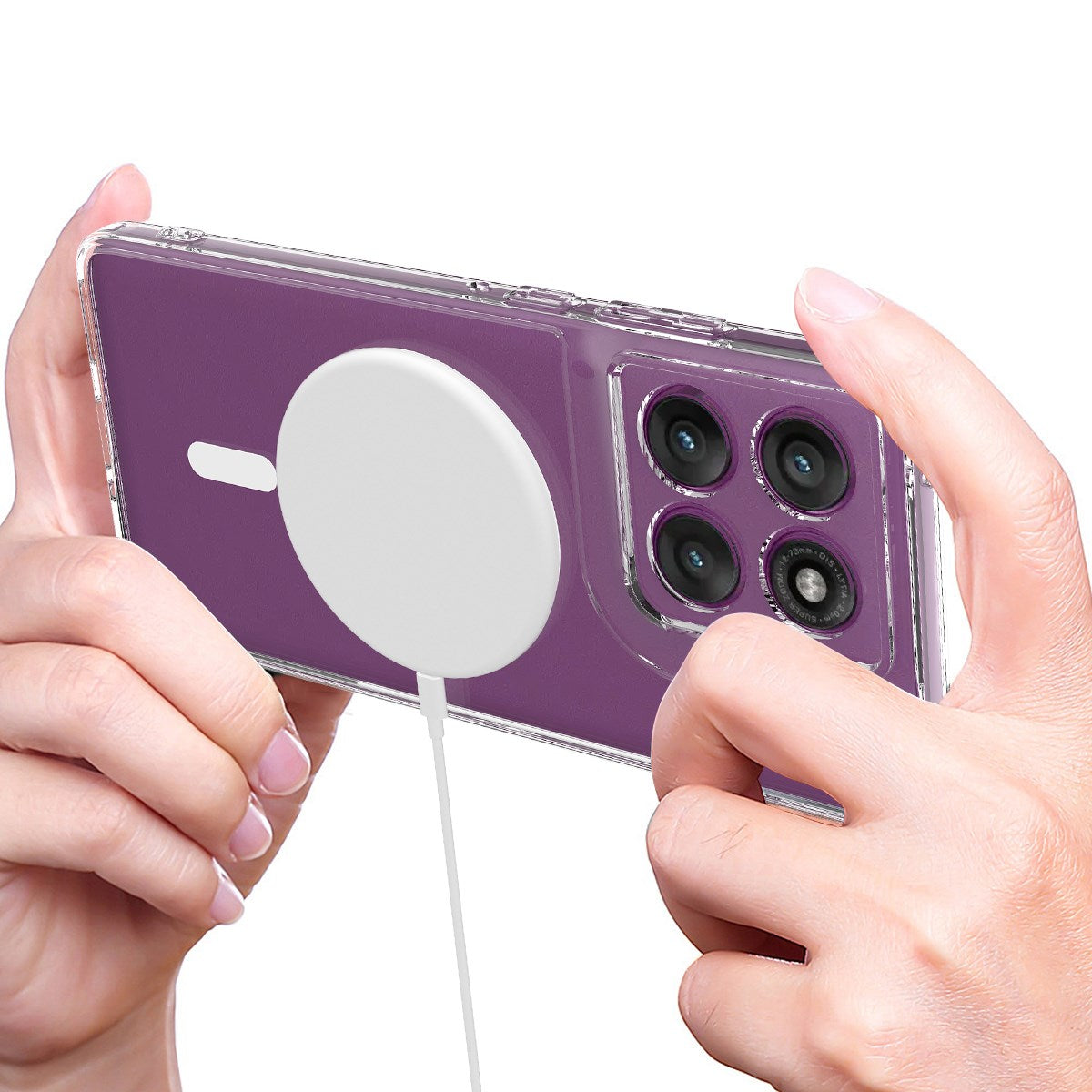 EIDERWOOD Motorola Edge 60 Pro Hybrid Mobil Cover - MagSafe Kompatibel - Gennemsigtig