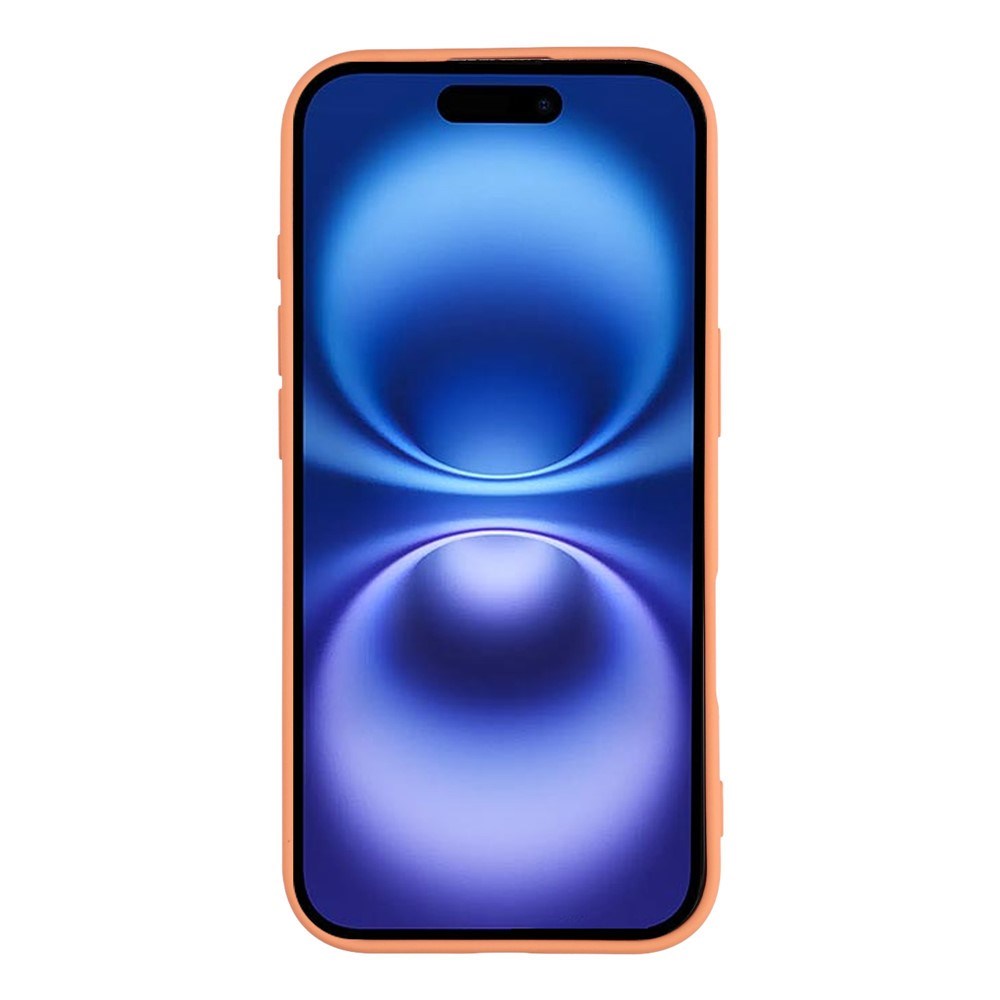 iPhone 17 - EIDERWOOD Foret Fleksibelt Plast Cover - Orange