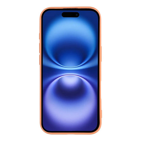 iPhone 17 - EIDERWOOD Foret Fleksibelt Plast Cover - Orange