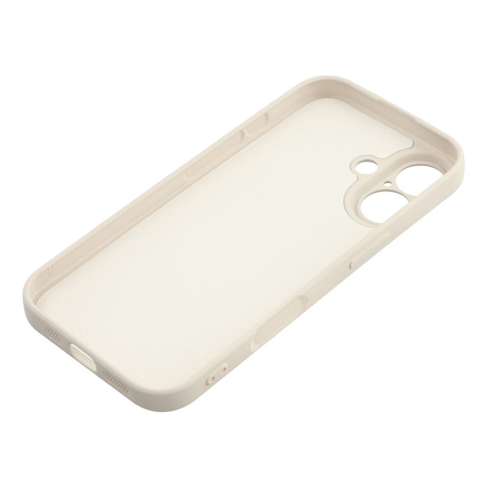iPhone 17 - EIDERWOOD Foret Fleksibelt Plast Cover - Beige