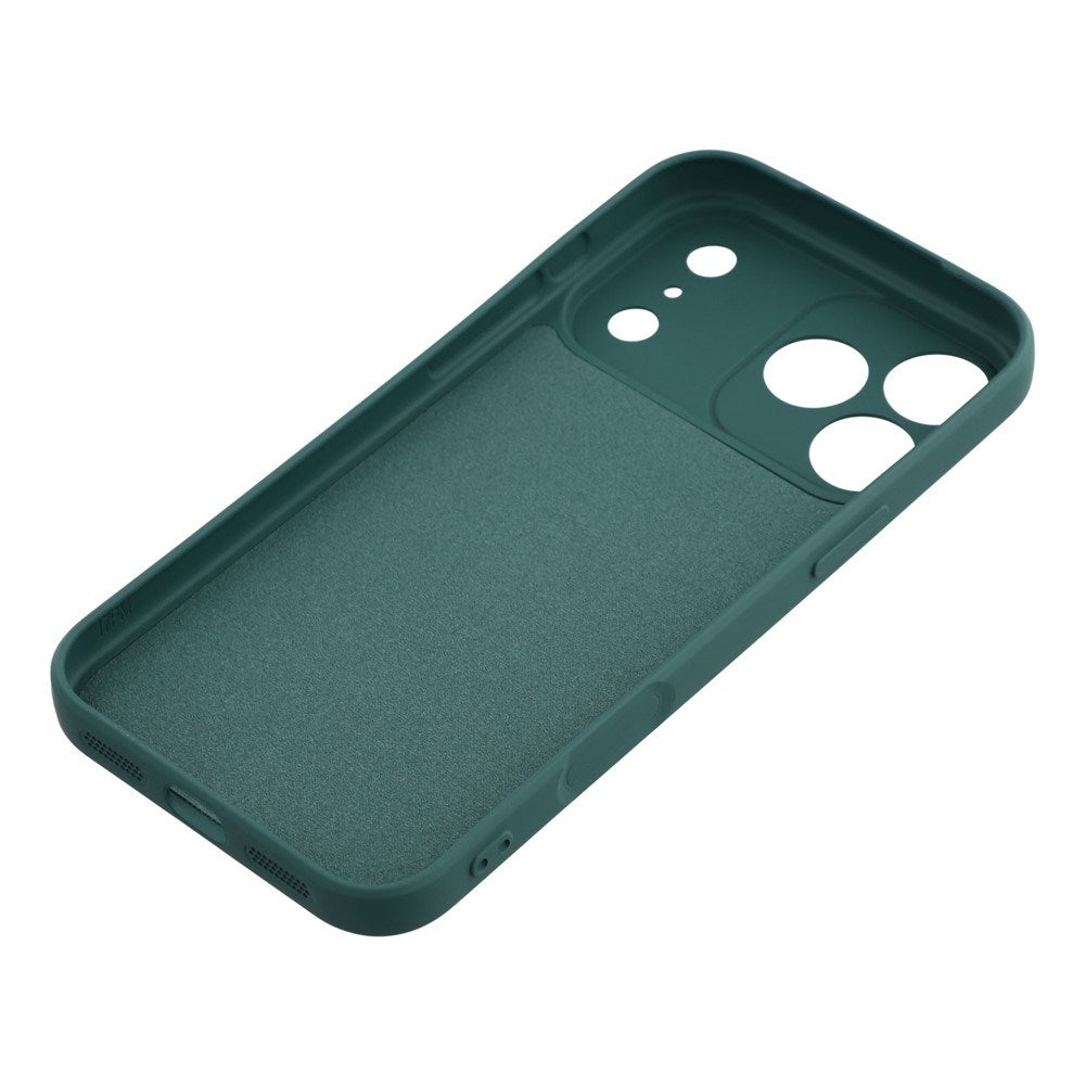 iPhone 17 Pro - EIDERWOOD Foret Fleksibelt Plast Cover - Grøn