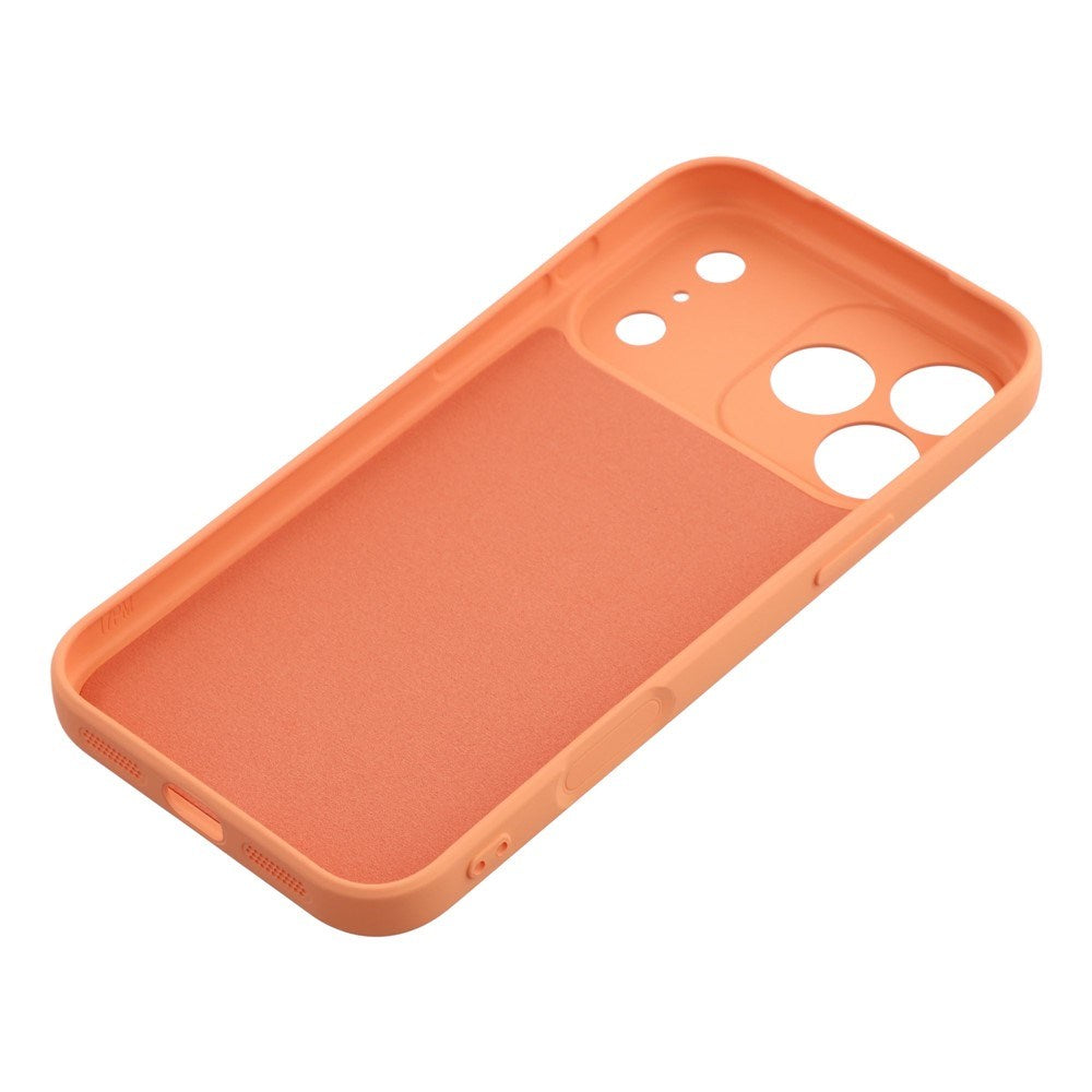 iPhone 17 Pro Max - EIDERWOOD Foret Fleksibelt Plast Cover - Orange