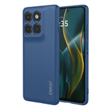 ENKAY Motorola Edge 60 Pro Silikone Mobil Cover - Mørkeblå