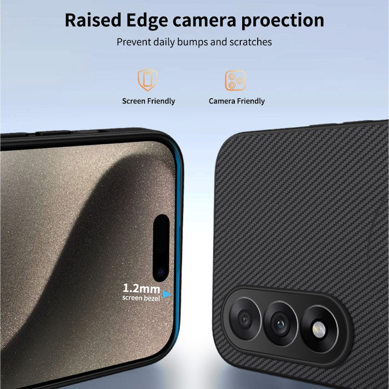 EIDERWOOD OnePlus Nord 5 Mønstret Carbon Mobil Cover - MagSafe Kompatibel - Lilla