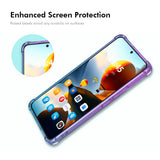 Motorola Moto G86 Power - ENKAY Stødabsorberende Fleksibelt Plastik Cover - Lyserød / Guld