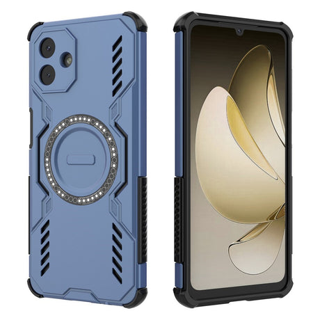 Samsung Galaxy A07 - EIDERWOOD Håndværker Cover m. Varmeafledning - MagSafe Kompatibel - Blå