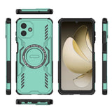 Samsung Galaxy A07 - EIDERWOOD Håndværker Cover m. Varmeafledning - MagSafe Kompatibel - Grøn