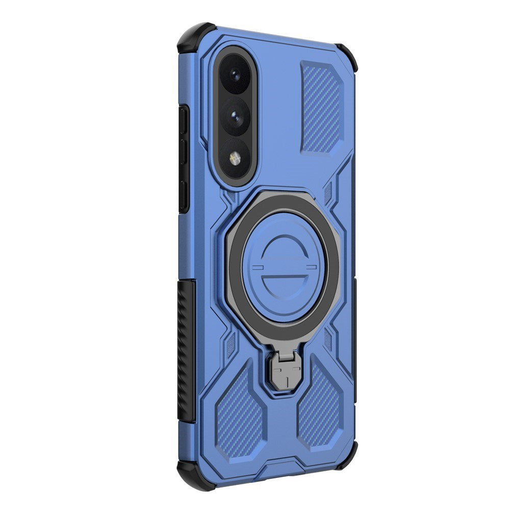 OnePlus Nord 5 - EIDERWOOD Hybrid Håndværker Cover m. Kickstand - MagSafe Kompatibel - Blå