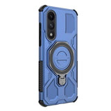 OnePlus Nord 5 - EIDERWOOD Hybrid Håndværker Cover m. Kickstand - MagSafe Kompatibel - Blå