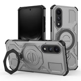 OnePlus Nord 5 - EIDERWOOD Hybrid Håndværker Cover m. Kickstand - MagSafe Kompatibel - Grå