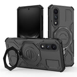 OnePlus Nord 5 - EIDERWOOD Hybrid Håndværker Cover m. Kickstand - MagSafe Kompatibel - Sort