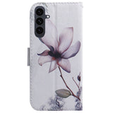 Samsung Galaxy S25 FE - EIDERWOOD Kunstlæder Flip Case m. Motiv - Blomst