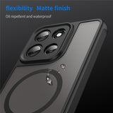 Motorola Moto G56 - EIDERWOOD Hybrid Plastik Cover - MagSafe Kompatibel - Sort