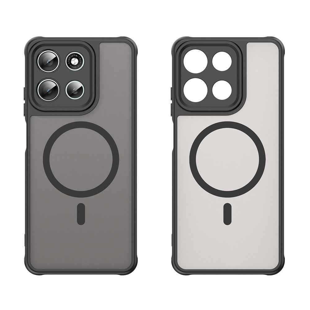 Motorola Moto G56 - EIDERWOOD Hybrid Plastik Cover - MagSafe Kompatibel - Sort