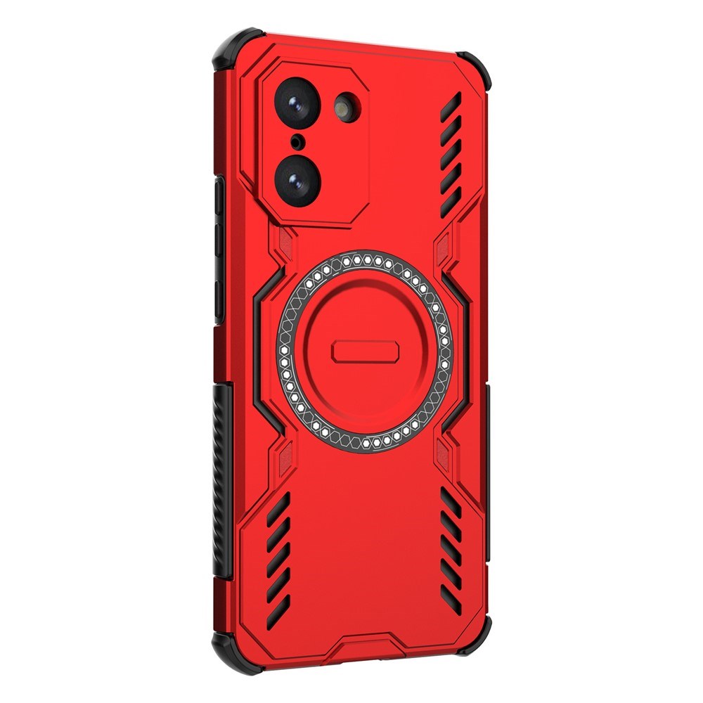 OnePlus Nord CE5 - EIDERWOOD Håndværker Cover m. Varmeafledning - MagSafe Kompatibel - Rød