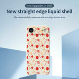 EIDERWOOD iPhone Air Jule Mobilcover - Fleksibelt Plastik - Juleslik / Sort