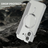 EIDERWOOD iPhone 17 Flip Mobil Cover m. Gennemsigtig Bagside - MagSafe Kompatibel - Grå