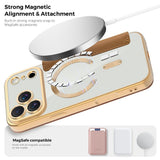EIDERWOOD iPhone 17 Pro Flip Mobil Cover m. Gennemsigtig Bagside - MagSafe Kompatibel - Brun