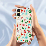 EIDERWOOD iPhone 17 Jule Mobilcover - Fleksibelt Plastik - Juledekorationer / Grøn