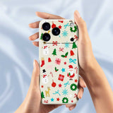 EIDERWOOD iPhone 17 Pro Jule Mobilcover - Fleksibelt Plastik - Juledekorationer / Grøn