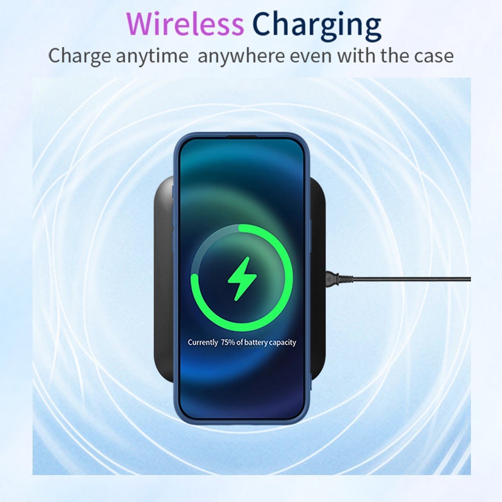 Samsung Galaxy A07 - EIDERWOOD Foret Fleksibelt Plast Cover - Blå