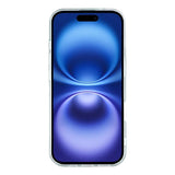 EIDERWOOD iPhone 17 Fleksibelt Plastik Mobil Cover m. Sommerfugle - Gennemsigtig / Lyserød