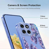 Motorola Moto G86 - EIDERWOOD Fleksibelt Plast Bagside Cover m. Print - Lavendel