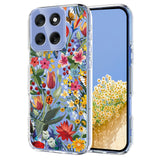 EIDERWOOD Motorola Moto G56 Fleksibelt Plastik Mobil Cover m. Blomstermotiv - Gennemsigtig / Liljer