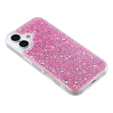 EIDERWOOD iPhone 17 Glitter Mobil Cover - Lyserød