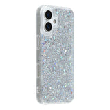 EIDERWOOD iPhone 17 Glitter Mobil Cover - Sølv