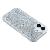 EIDERWOOD iPhone 17 Glitter Mobil Cover - Sølv