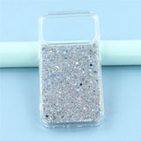 EIDERWOOD iPhone 17 Pro Glitter Mobil Cover - Sølv