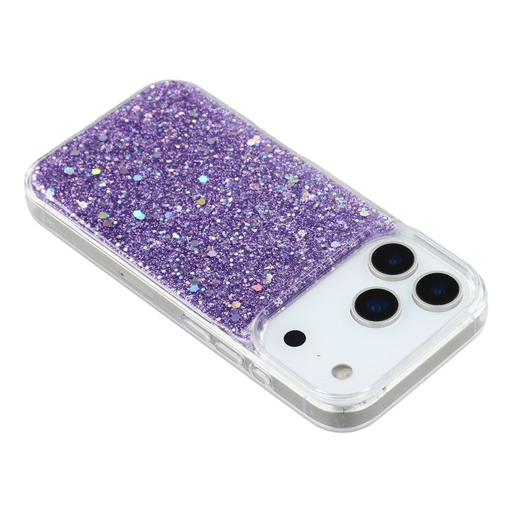EIDERWOOD iPhone 17 Pro Max Glitter Mobil Cover - Lilla