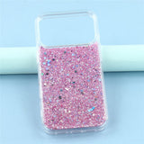 EIDERWOOD iPhone 17 Pro Max Glitter Mobil Cover - Lyserød