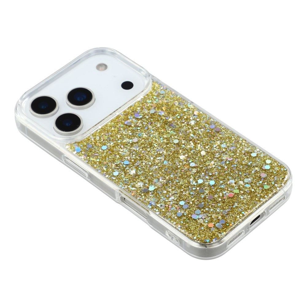 EIDERWOOD iPhone 17 Pro Max Glitter Mobil Cover - Guld