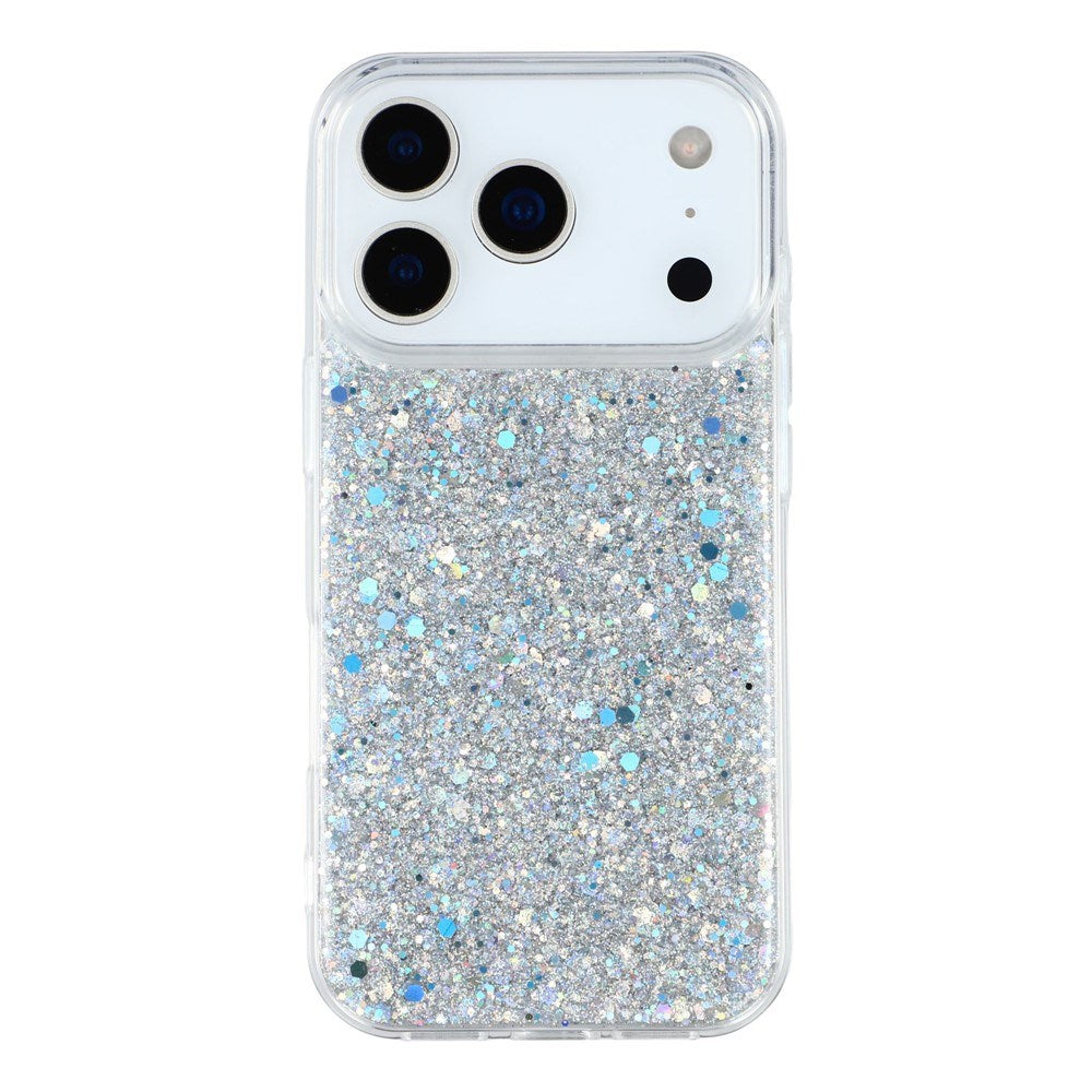 EIDERWOOD iPhone 17 Pro Max Glitter Mobil Cover - Sølv