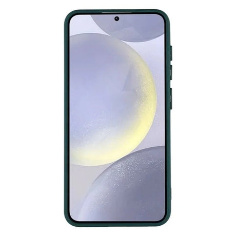 Hybrid Plastik Cover - Samsung Galaxy S25 FE - MagSafe Kompatibel - Grøn