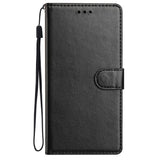 Xiaomi 15T EIDERWOOD Kunstlæder Mobilcover m. Kortholder & Strop - Sort