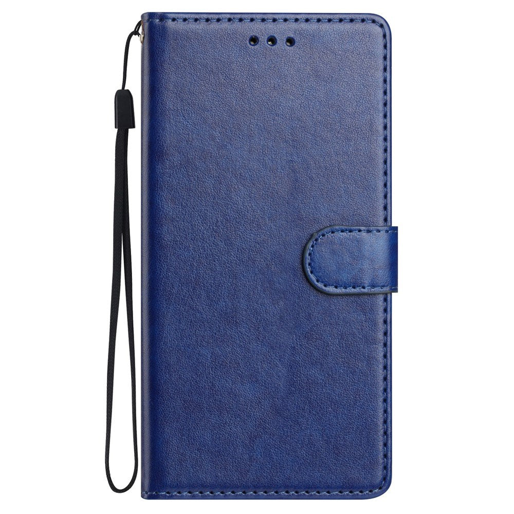 Xiaomi 15T EIDERWOOD Kunstlæder Mobilcover m. Kortholder & Strop - Blå