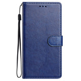 Xiaomi 15T EIDERWOOD Kunstlæder Mobilcover m. Kortholder & Strop - Blå