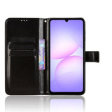 Samsung Galaxy A07 - EIDERWOOD Kunstlæder Flip Cover m. Strop - Sort