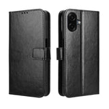 Samsung Galaxy A07 - EIDERWOOD Kunstlæder Flip Cover m. Strop - Sort