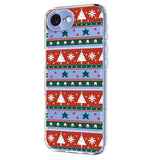 EIDERWOOD iPhone 17e / 16e Fleksibelt Plast Jule Mobil Cover - Gennemsigtig / Mønster