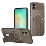 Samsung Galaxy A07 EIDERWOOD Hybrid Mobil Cover m. Kickstand - MagSafe Kompatibel - Brun
