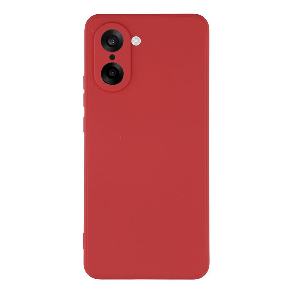 EIDERWOOD OnePlus Nord CE5 Foret Fleksibelt Plast Bagside Cover - Mørkerød
