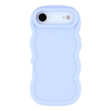iPhone Air - EIDERWOOD Fleksibelt Plastik Wavy Bagside Cover - Lilla