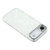 iPhone Air - EIDERWOOD Hybrid Cover m. Kameralinsebeskyttelse - Perlemorsmønster / Hvid