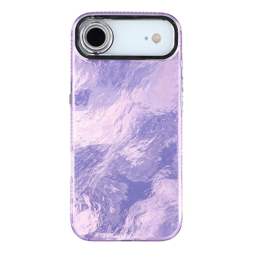 iPhone Air - EIDERWOOD Hybrid Cover m. Kameralinsebeskyttelse - Folie Mønster / Lilla